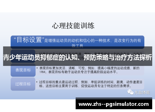 青少年运动员抑郁症的认知、预防策略与治疗方法探析